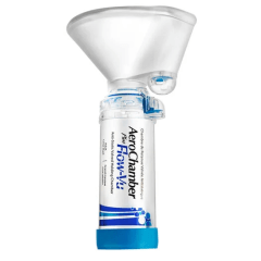 AEROCHAMBER PLUS ADULTO MASCARILLA GRANDE AZUL