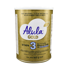 ALULA LECHE PROGRESS GOLD 900 GR ETAPA 3 (1 A 3 AÑOS)
