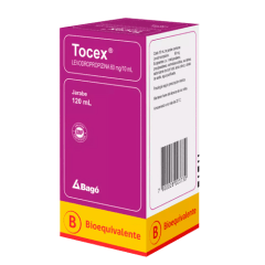 TOCEX JARABE 60MG/10 ML X 120 ML (LEVODROPROPIZINA)
