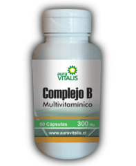 AURA VITALIS COMPLEJO B 300 MG X 60 CAP