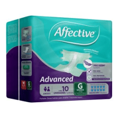 AFFECTIVE PAÑAL ADULTO ADVANCE G X 10