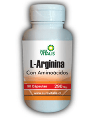 L-ARGININA 290 MG X 90 CAPS (CON AMINOACIDOS)