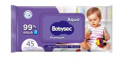 BABYSEC TOALLAS HUMEDAS 45 UNI PREMIUM