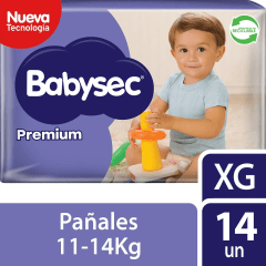 BABYSEC PAÑAL PREMIUM XG X 14