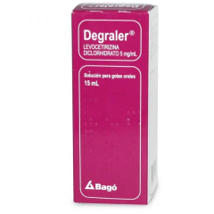 DEGRALER GTS 5MG/ML X 15 ML (LEVOCETIRIZINA)