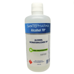 ALCOHOL DESNATURALIZADO 70° X 500 ML