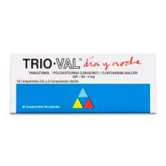 TRIO VAL DIA/ NOCHE X 20 COM REC
