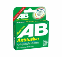 AB ANTITUSIVO X 12 COM MAST (CLORHEXIDINA+NOSCAPINA)