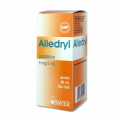 ALLEDRYL JBE 5MG/5ML X 60 ML (LORATADINA)
