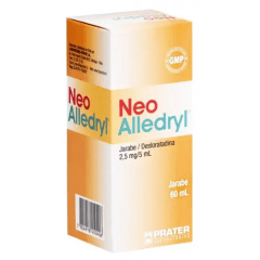 NEO ALLEDRYL JBE 2,5MG/5ML X 60 ML (DESLORATADINA)