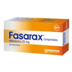 FASARAX 20 COMP 20 MG (HIDROXIZINA)