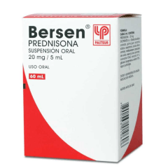 BERSEN 20 MG/5 ML X 60 ML PREDNISONA