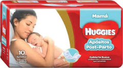 HUGGIES APOSITO POST PARTO X 10 UD