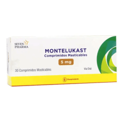 MONTELUKAST 5 MG X 30 COM MAST (BE)