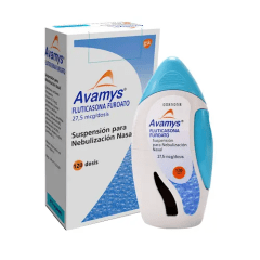 AVAMYS SUS NAS 27,5 MCG X 120 DSS (FLUTICASONA)