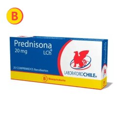 PREDNISONA 20 MG 20 COM REC