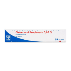 CLOBETASOL CREMA 0.05% 25 GRS