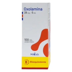 OXOLAMINA INF JBE 28MG/5ML 100 ML