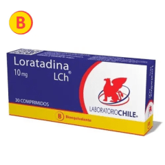 LORATADINA 10 MG X 30 COMP