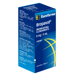 BROPAVOL 8 MG/5 ML X 100 ML JBE (BROMHEXINA)