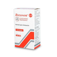BREXOVENT LF INH BUC 125 MCG X 120 DSS (FLUTICASONA)