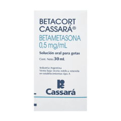 BETACORT GOTAS 0.5 MG/ML X 30 ML (BETAMETASONA)