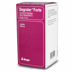 DEGRALER JBE FORTE 5 MG X 100 ML (LEVOCETIRIZINA)