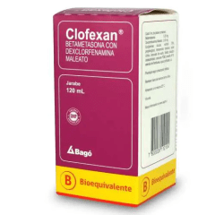 CLOFEXAN JARABE X 120 ML (BE) (BETAMETASONA+DEXCLORFENIRAMINA)