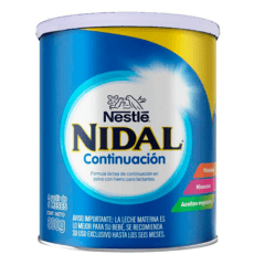 NESTLE LECHE NIDAL 2 (CONTINUACION 6 A 12 ) PVO X 800 GR