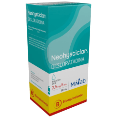 NEOHYSTICLAR JBE 2.5/5MG X 90 ML (DESLORATADINA)