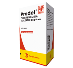 PRODEL JARABE 2MG/5ML 120 ML (CLORFENAMINA)