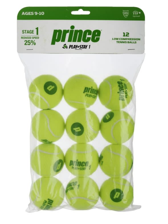 Bolsa de Pelota Prince Play and Stay Stage 1 x12