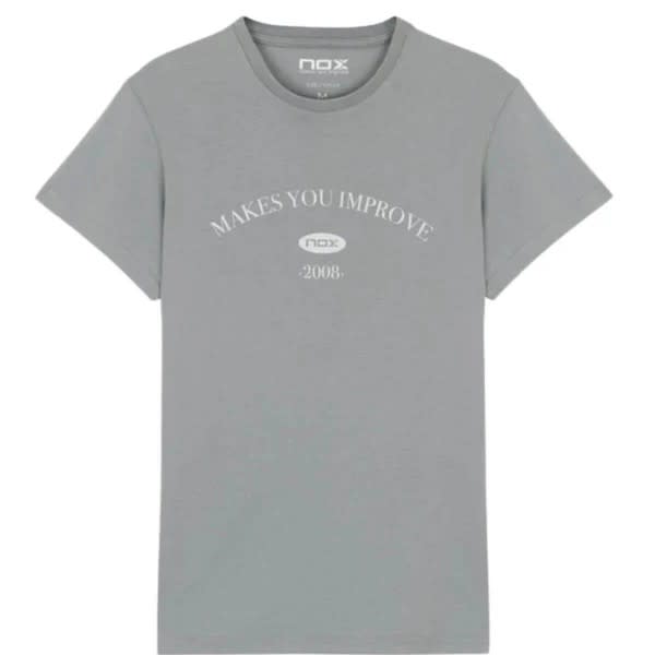 Camiseta Nox Mujer Basic Gris Talla L