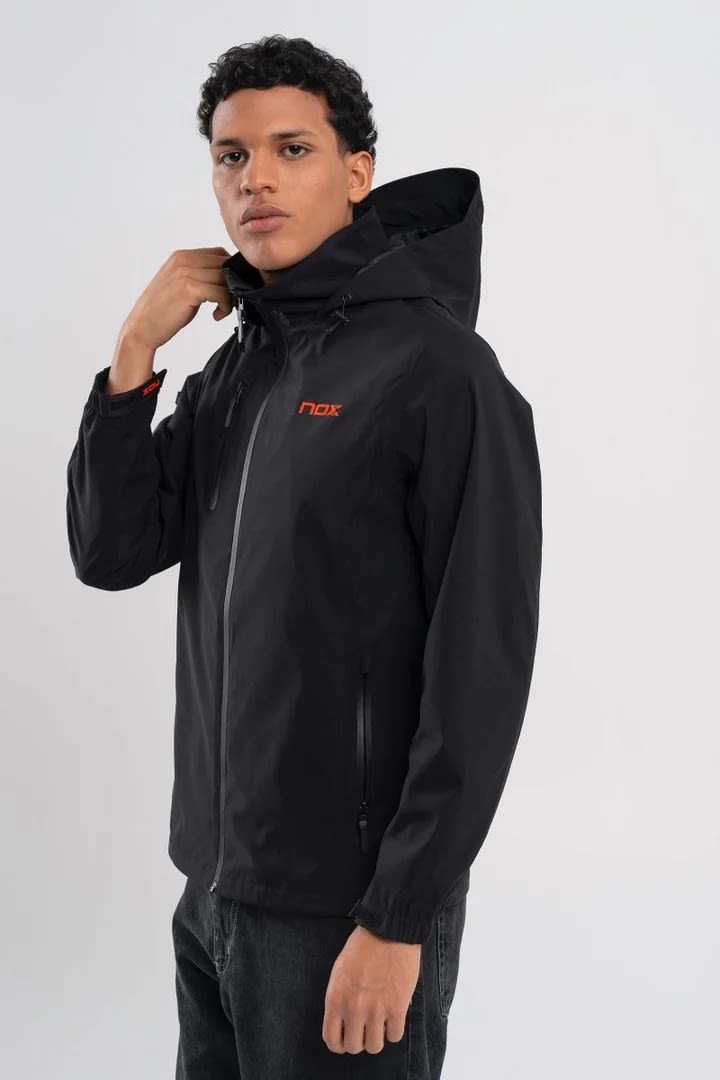 Chaqueta Nox Softshell Hombre Team Negro | Padel Altamira