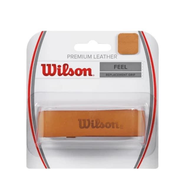 Overgrip Wilson de Cuero Café