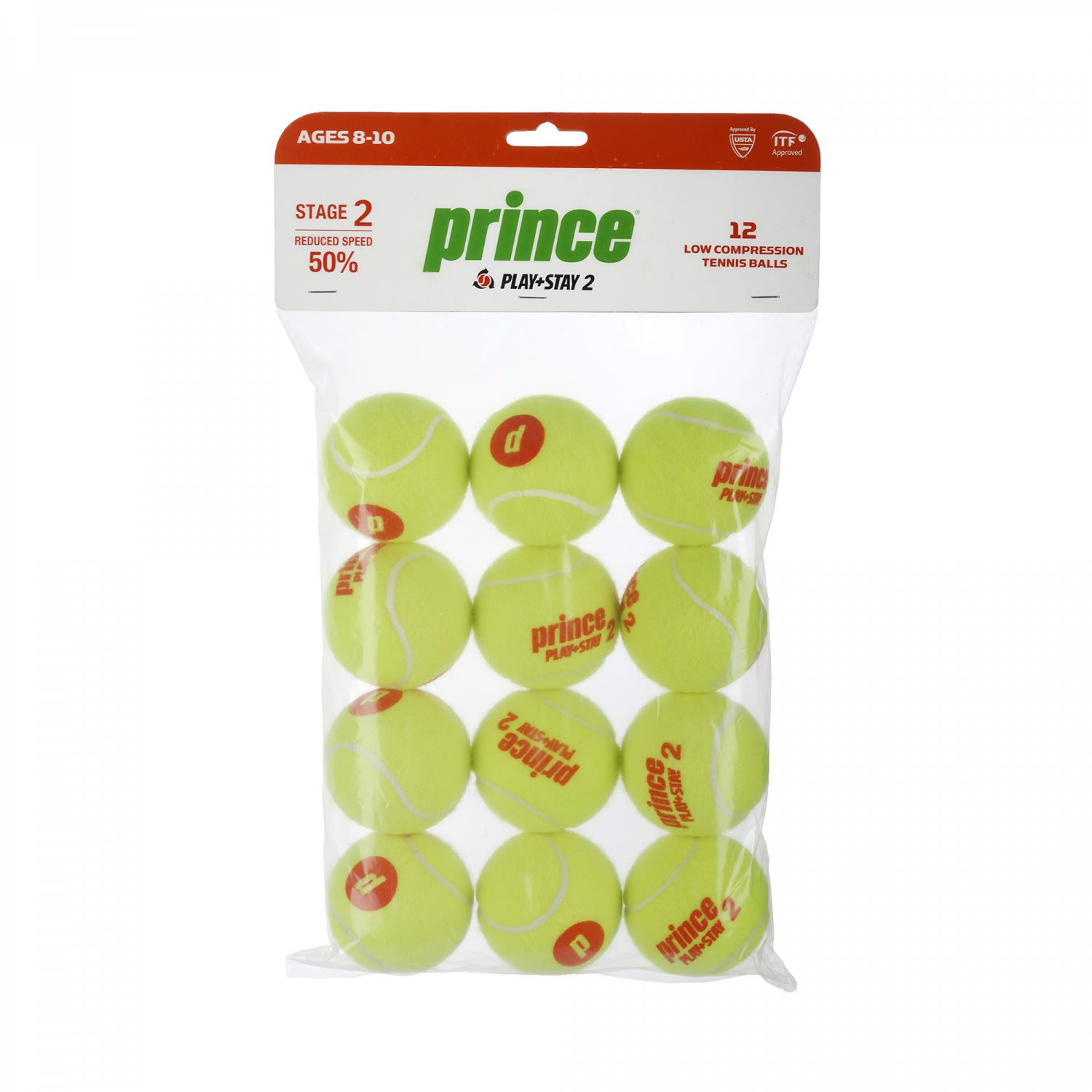 Bolsa de Pelota Prince Play and Stay Stage 2 x12