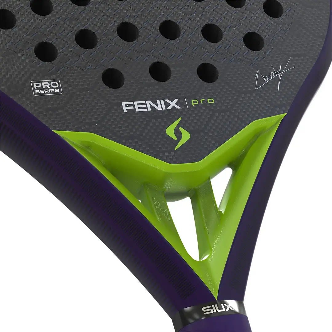 Pala Siux Fenix Pro Glow Purple 2026 Leo Augsburger | Padel Altamira