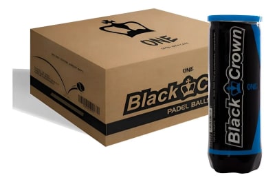Caja De Pelotas De Padel Black Crown One