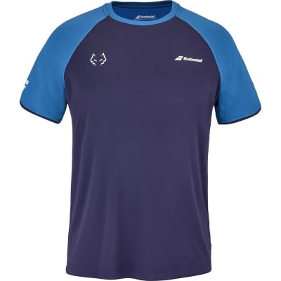 Camiseta Babolat Crew Neck Tee Lebron Azul Oscuro