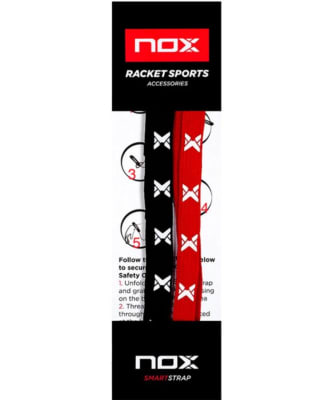 Cordón Nox SmartStrap Luxury Negro Rojo1