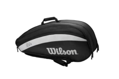 Bolso Wilson Roger Federer 6 Pack Negro1