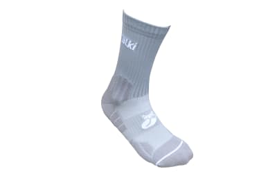 Calcetin Tilki D2 Largo Gris/Blanco