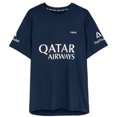 Camiseta Nox Sponsor AT10 Azul 20251