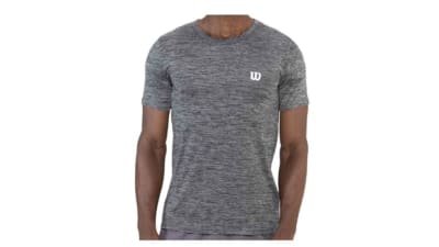 Camiseta Wilson Jaspeada Gris1