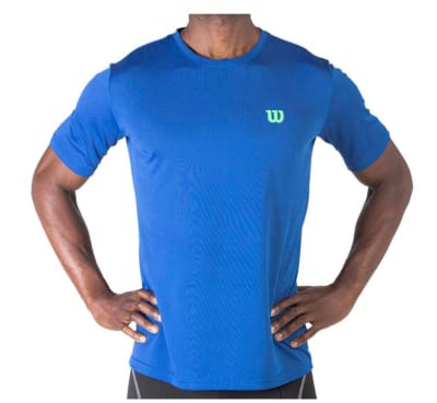 Camiseta Wilson Calada Azul Rey
