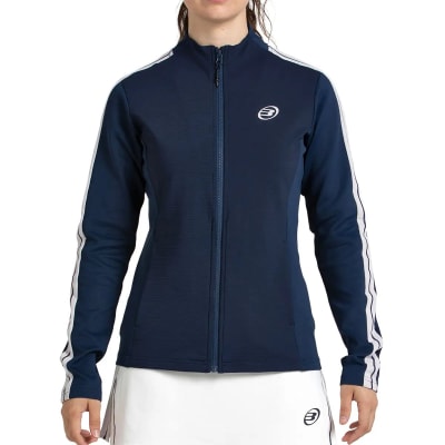 Polerón Bullpadel Pola Mujer Océano Profundo1