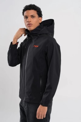 Chaqueta Nox Softshell Hombre Team Negro