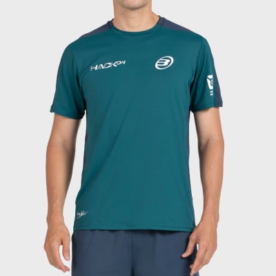 Camiseta Bullpadel Verde Oscuro 25I Paquito Navarro1