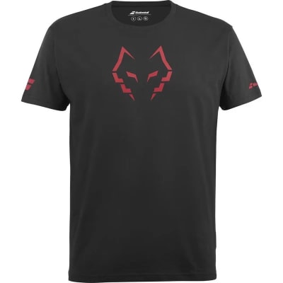 Camiseta Babolat Padel Cotton Tee Lebron Negro1
