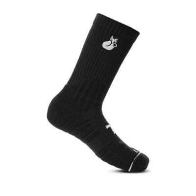 Calcetin Tilki D3 Largo Negro/Blanco1